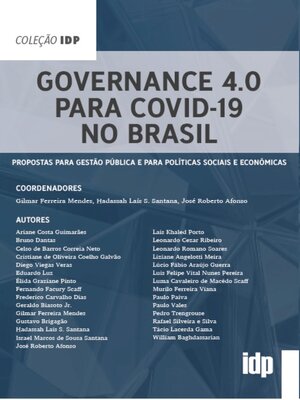 cover image of Governance 4.0 para Covid-19 no Brasil